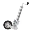Roue jockey charge lourde avec bride 500 Kg - escamotable - automatique