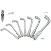 Autobest Jeu de 7 clés à pipe débouchée 7 à 17 mm - Réf. 328171