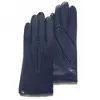Isotoner Gants Femme cuir chaud Marine