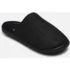 Isotoner Chaussons mules Homme Noir tartan