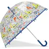 Isotoner - Parapluie Enfant transparent PVC/Dinosaure