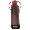 Parapluie 4 sections automatique Isotoner Taupe et Framboise