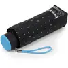 Isotoner - Parapluie Mini Slim Mini Pois Noir