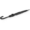 Parapluies Isotoner  Parapluie Canne AUTO 8 baleines Noir