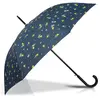 Isotoner - Parapluie Canne Auto Citron Jaune
