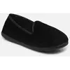 Isotoner Chaussons charentaises Femme Brillant Noir