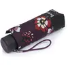 Isotoner - Parapluie Mini Slim Fleurs Pensées