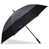 Isotoner - Parapluie Golf XL Noir/Gris
