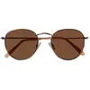 Lunettes de soleil Isotoner  Lunettes de soleil Femme Ovale Or rose