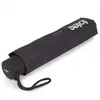 Isotoner Parapluie classique pliant noir homme