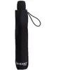 Parapluie Isotoner 3 Sections Ouverture Manuelle Noir