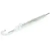 Isotoner Parapluie Cloche Transparent PVC/blanc