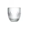 Tasse à expresso jeux d'orgues TROQUET transparente 10 cl La Rochère