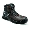 Chaussures de sécurité haute en cuir MAX UK S3 SRC marron 2.0 P43 - LE...