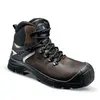 Chaussures de sécurité haute en cuir MAX UK S3 SRC marron 2.0 P40 - LE...
