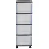 SUNDIS Mini commode OPTIMO ARGENT
