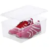 SUNDIS Lot de 3 boîtes de rangement pour chaussures homme Clear box 10...