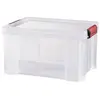 Boîte de rangement avec couvercle Sundis Clip & Stor 17 L transparent
