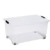 Boite transparent 48.5x79x50 cm VIEW BOX XXL ROLLER - 110L
