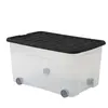 SUNDIS Lot de 3 boites à roulettes 50 litres ROLLER VENTILO
