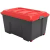Sundis Malle à roulettes Locker noir et rouge 135L, L.78,6 x l.58.5 x h.45 cm