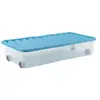 Sundis Boîte de rangement avec roulettes et couvercle Sundis 35L