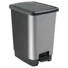 Poubelle à pédale Sundis COVER BIN 30L, Carbone