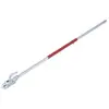 LIFEBOX Mottez Barre de remorquage fixation par boule d'attelage Rouge 235 cm