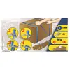 Kit de cerclage - MOTTEZ - B971B100 - Rouleau de 100m - 50 boucles - Pour 20 cartons