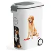 CURVER Conteneur a croquettes Love pets 20 Kg - Blanc - Pour chien TU