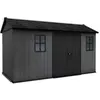 Keter Abri de jardin NEWTON PLUS 1375 - 8.6 m² - Gris