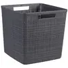 CURVER Panière en jute - Cube - 17 L - 100% Recyclé