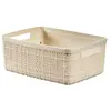 CURVER Panière en jute - Rectangulaire - 5 L - 100% Recyclé