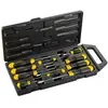 Stanley Coffret de 10 tournevis Pozidriv Pour écrous à fente Manche rembourré