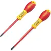 Stanley - Jeu de 2 tournevis fatmax borniers isolés 1000V - pozidriv