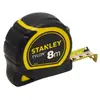 Mesure à ruban STANLEY - 8m x 25mm - Ruban en acier laqué avec crochet 2 rivets