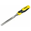 Stanley Ciseau à bois manche bi-matière 10x125mm longueur totale 310mm - - 0-16-872