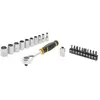 STANLEY FATMAX Jeu De Cliquet Et Douilles 1/4" - FMMT82679-0
