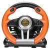 [Orange] Volant de jeu avec pédale pxn v3ii - jeu de course à double m...