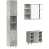 VIDAXL Bonne qualité - Mobilier Ensemble de meubles de salle de bain 3...