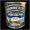 JULIEN Peinture fer extérieur Direct sur rouille HAMMERITE noir brillant 2.5 l