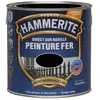 JULIEN Peinture fer extérieur Direct sur rouille HAMMERITE noir martelé 0.25 l