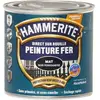 JULIEN Peinture direct sur rouille martelée noir ferronnerie 250 ml Hammerite