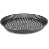 THEKITCHENETTE MOULE À TARTE PERFORÉ AMANDINE 32CM EN ACIER CARBONE ANTI ADHÉSIF