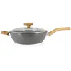 Menastyl Sauteuse Ø28 cm en alumimiun forgé CANNELLE Tous feux dont Induction