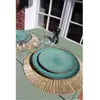 Now's Home Lot de 4 set de table en raphia 38cm
