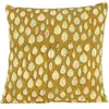 Now's Home Coussin en coton jaune 40cm