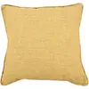 Now's Home Coussin en lin jaune moutarde 40cm