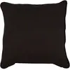 Now's Home Coussin en lin noir 40cm