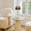 Now's home - Meuble d'appoint Fjord blanc/naturel - 48x48x42 cm T.U
